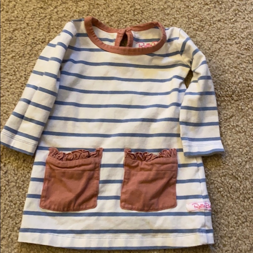 Ruffle Butts shirt size 3/6 months